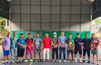 Ketua PWI Lampung Optimis Dapatkan Mendali Emas Di Cabor Tenis Lapangan