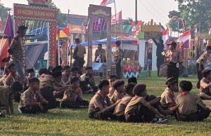 Peringati Hari Pramuka ke-65, Kwartir Ranting (Kwaran) Penengahan Gelar Perkemahan