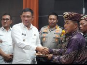 Wakil Bupati Tubaba Sambut Aksi Damai Masyarakat Adat Buay Bulan Bersatu